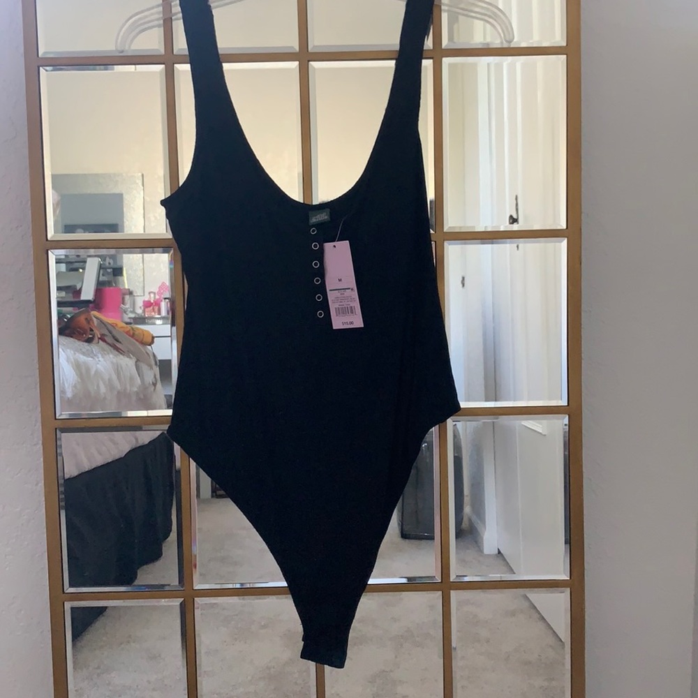 Wild Fable Black Bodysuit